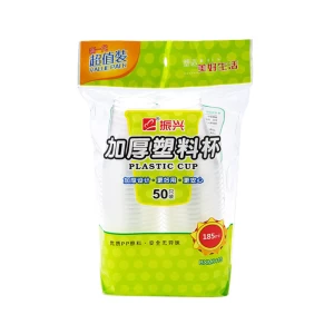 Disposable cups Zenxin 185 ml 50 pcs BXM6418