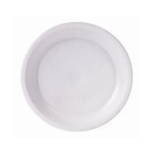Small disposable plastic plate 50 pcs