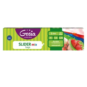 Տոպրակ պոլիէթիլենային Gosia Zip սննդի 12 հատ 