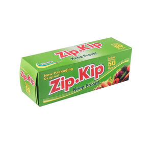 Polyethylene bag Zip-Kip food 18x14 cm 50 pcs
