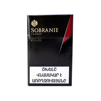  Ծխախոտ Sobranie Slide Black 20 հատ ||Сигареты Sobranie Slide Black 20 шт. ||Cigarettes Sobranie Slide Black 20 pcs.