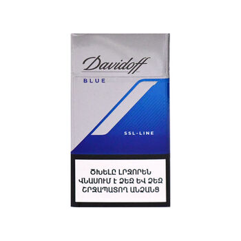 Ծխախոտ Davidoff SSL blue 20 հատ ||Сигареты Davidoff SSL blue 20 шт. ||Cigarettes Davidoff SSL blue 20 pcs.