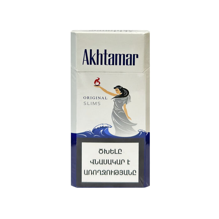 Ծխախոտ Grand Tobacco Akhtamar Original Slims 20 հատ 