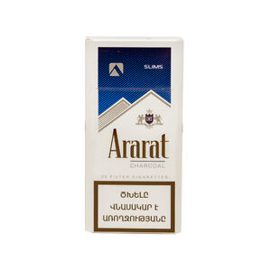 Tobacco Grand Tobacco Ararat Charcoal Slims 20 pieces