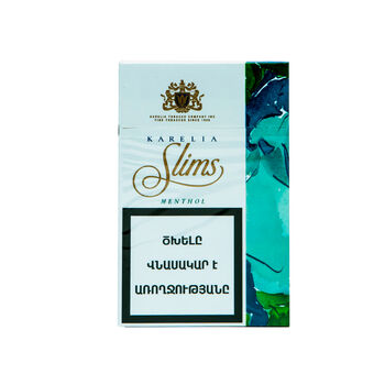 Ծխախոտ Karelia Slims Menthol 20 հատ ||Сигареты Karelia Slims Menthol 20 шт. ||Cigarettes Karelia Slims Menthol 20 pcs.