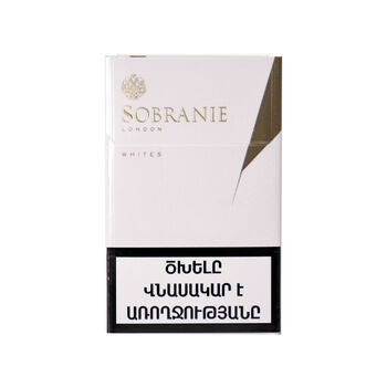 Ծխախոտ Sobranie Slide White 20 հատ ||Сигарет Sobranie Slide White 20 штук ||Cigarette Sobranie Slide White 20 pieces