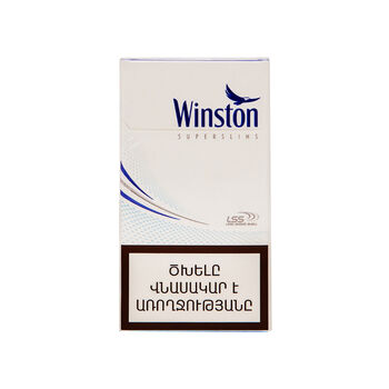 Ծխախոտ Winston Super Slims 20 հատ ||Сигареты Winston Super Slims 20 шт. ||Cigarettes Winston Super Slims 20 pcs.