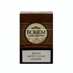 Cigarettes Bohem Libre Brown 20 pieces