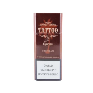 Ծխախոտ Cigaronne Tattoo Chocolate Slims 20 հատ 