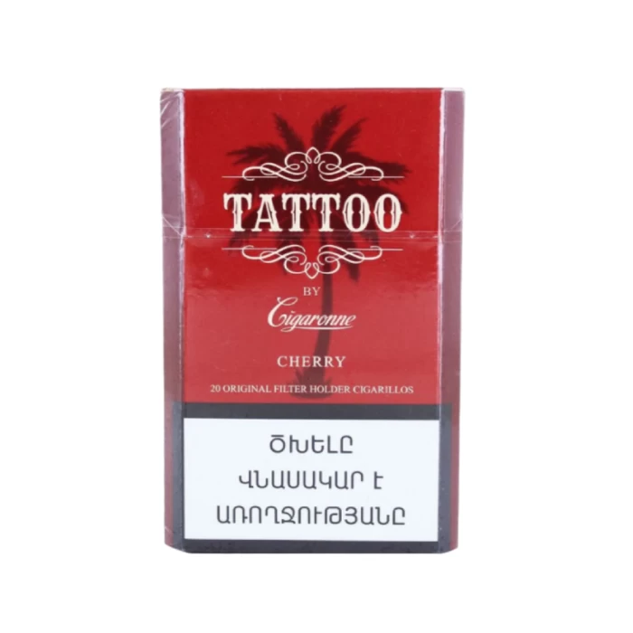 Сигарет Cigaronne Tattoo Cherry 20 штук 