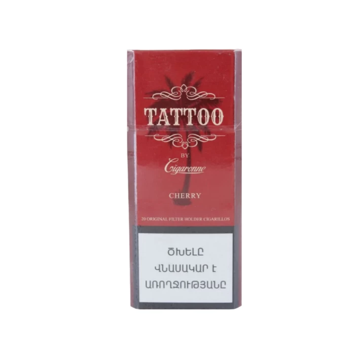 Ծխախոտ Cigaronne Tattoo Cherry Slims 20 հատ 