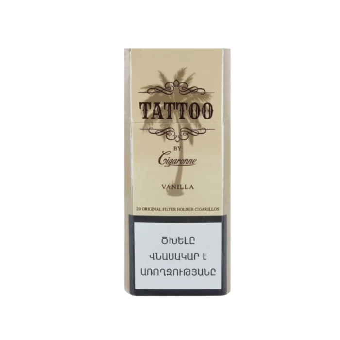 Ծխախոտ Cigaronne Tattoo Vanilla Slims 20 հատ 