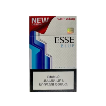 Ծխախոտ Esse Blue Super Slim 20 հատ ||Сигарет Esse Blue Super Slim 20 штук ||Cigarettes Esse Blue Super Slim 20 pieces