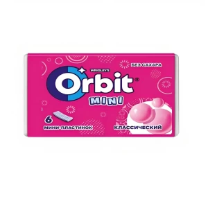 Жевательная резинка Orbit Mini сладкая 6 шт. 