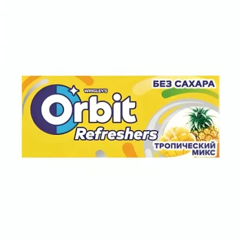 Մաստակ Orbit Тропический микс 16 գր ||Жевательная резинка Orbit Тропический микс 16 гр ||Chewing gum Orbit Tropical mix 16 gr