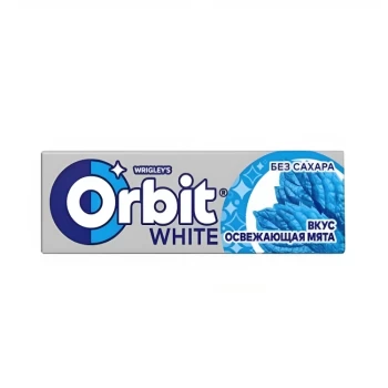 Մաստակ Orbit White Освежающая мята 10 հատ ||Жевательная резинка Orbit White освежающая мята 10 шт. ||Chewing gum Orbit White refreshing mint 10 pcs.