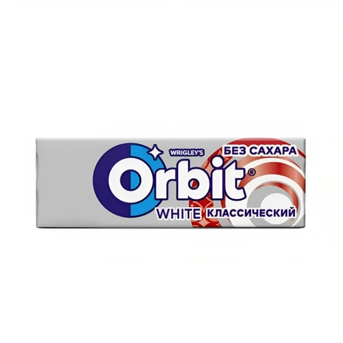 Жевательная резинка Orbit White Классический 10 шт. 