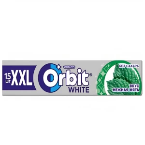 Մաստակ Orbit White XXL նուրբ անանուխ 15 հատ 
