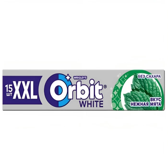 Մաստակ Orbit White XXL նուրբ անանուխ 15 հատ 