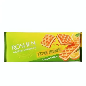 Вафли Молочный с лимоном "Roshen" Extra Crunch 142 гр 