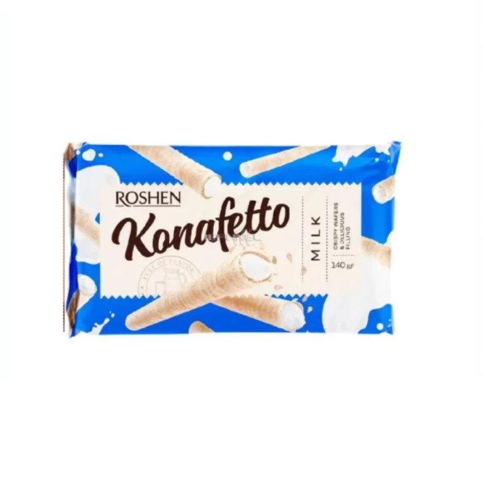  Вафельные трубочки Рошен 140 гр. 