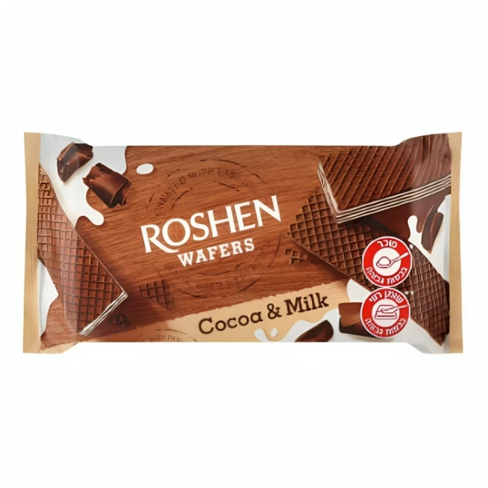 Вафли шоколадные "Roshen" 216 гр молочный