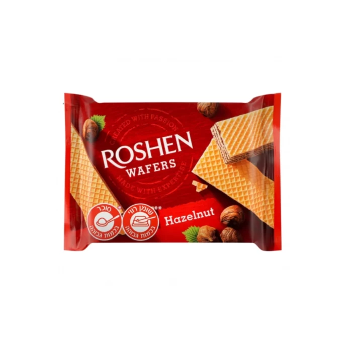 Շոկոլադե վաֆլի «Roshen» Պնդուկով 72 գր ||  Вафли шоколадные 