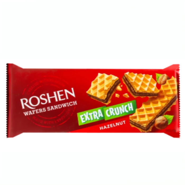  Chocolate wafer "Roshen" Extra Crunch 142 gr