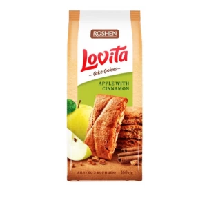 Печенье Roshen Lovita Яблоко с корицей 168 гр 