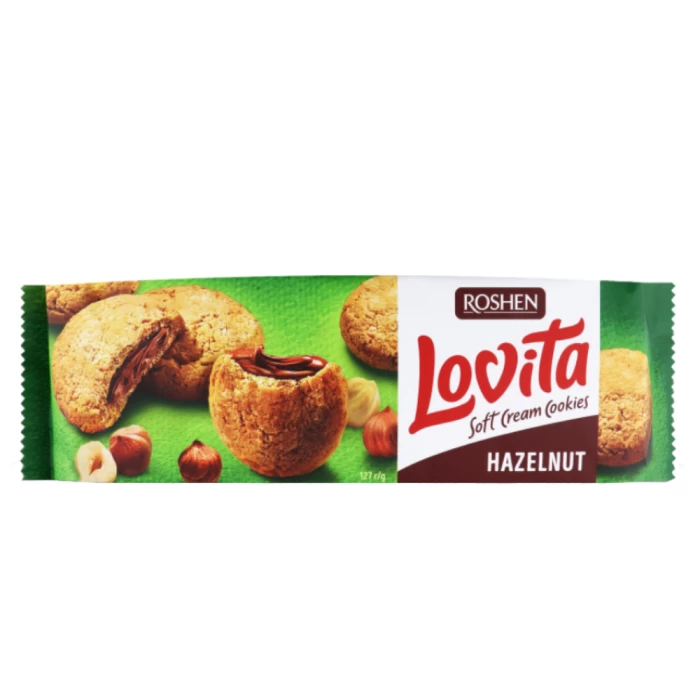 Печенье Roshen Lovita Hazelnut 127 гр 
