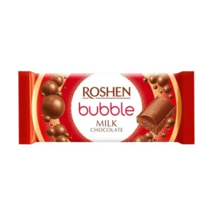 Շոկոլադե սալիկ պղպջակներ Roshen 80 գր 