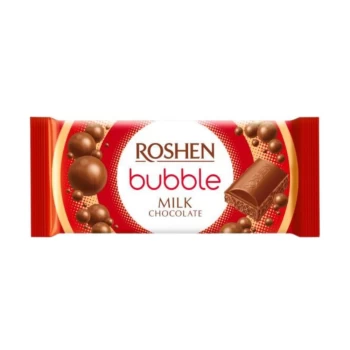 Շոկոլադե սալիկ պղպջակներ Roshen 80 գր ||Шоколадная плитка пузыри Roshen 80 гр. ||Chocolate bar bubbles Roshen 80 gr.