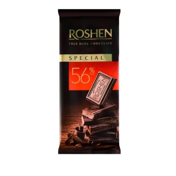 Շոկոլադե սալիկ 56% Roshen 85գր ||Шоколадная плитка 56% Roshen 85гр. ||Chocolate bar 56% Roshen 85gr.
