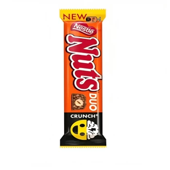 Կոնֆետ Nestle Nuts Crunch Duo 60 գր ||Шоколадный батончик Nuts Crunch Duo 60 гр ||Chocolate bar Nuts Crunch Duo 60 gr