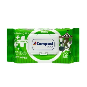 Влажные салфетки детские Cleopatra Golf 72 шт. 