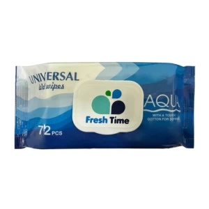 Влажные салфетки Fresh Time  72 шт. 