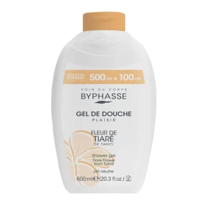 Гель-мочалка для душа Byphases 600 мл 