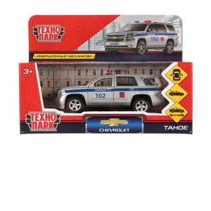 Игрушечная машинка Chevrolet Tahoe Police металл 12 см 3+ 