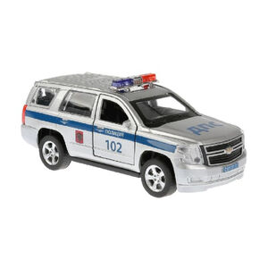 Игрушечная машинка Chevrolet Tahoe Police металл 12 см 3+ 