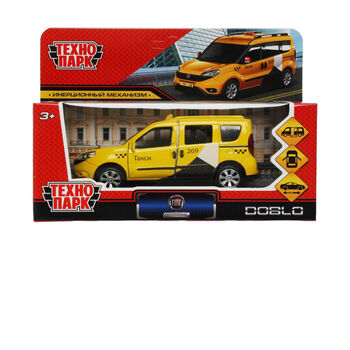 Խաղալիք ավտոմեքենա Fiat Doblo Такси մետաղյա 12 սմ 3+ ||Игрушечная машинка Fiat Doblo Такси металл 12 см 3+ ||Toy car Fiat Doblo Такси metal 12 cm 3+