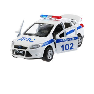 Игрушечная машинка Ford Focus Полиция металл 12 см 3+ 