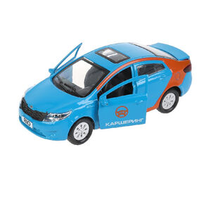 Игрушечная машинка KIA Rio Каршеринг металл 12 см 3+ 