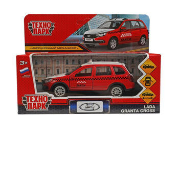 Խաղալիք ավտոմեքենա Lada Granta Cross Такси մետաղյա 12 սմ 3+ ||Игрушечная машинка Lada Granta Cross Такси металл 12 см 3+ ||Toy car Lada Granta Cross Такси metal 12 cm 3+