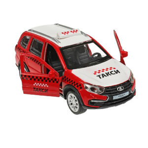 Игрушечная машинка Lada Granta Cross Такси металл 12 см 3+ 