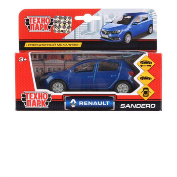Խաղալիք ավտոմեքենա Renault Sandero մետաղյա 12 սմ 3+ 
