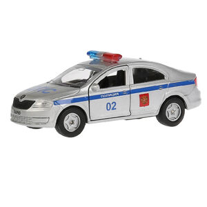 Игрушечная машинка Skoda Rabit Police металл 12 см 3+ 