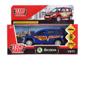 Игрушечная машинка Skoda Yeti Sport металл 12 см 3+ 