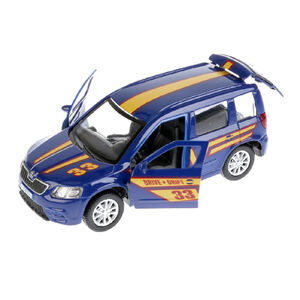 Игрушечная машинка Skoda Yeti Sport металл 12 см 3+ 