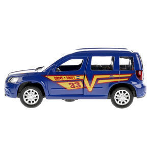 Игрушечная машинка Skoda Yeti Sport металл 12 см 3+ 