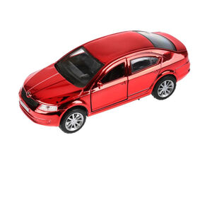 Игрушечная машинка Skoda Octavia Хром металл 12 см 3+ 